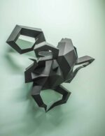 Papercraft Kraken octopus in origami