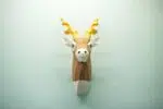 Papercraft de antílope Blackbuck em origami