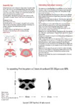 3D papercraft baby pack: panda, rabbit, lion, penguin and more