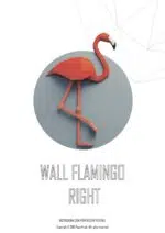 Kit de múltiples flamencos rosas en origami 3D