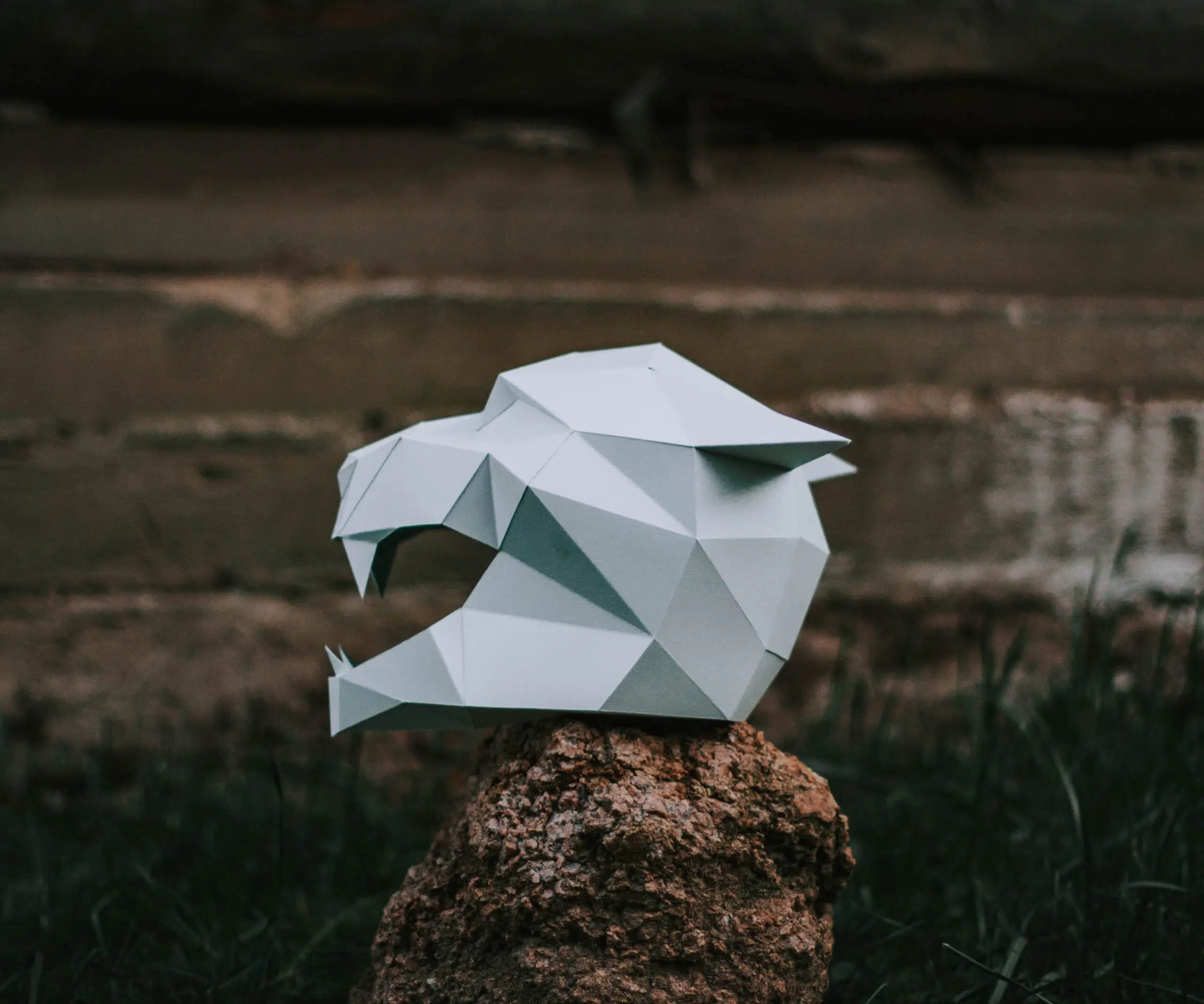 Tijgermasker papercraft, weergave 6