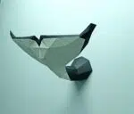 Origami 3D vissenstaarten set - low-poly DIY, weergave 10