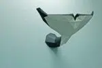 Origami 3D vissenstaarten set - low-poly DIY, weergave 9