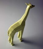 Papercraft animaux d'Afrique en origami 3D - Pack 4-en-1