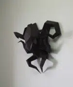 Papercraft Kraken-Oktopus aus Origami
