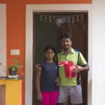 Papercraft elephant in 3D origami