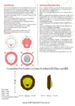 Pakket 3D dierenbaby’s in origami, weergave 13