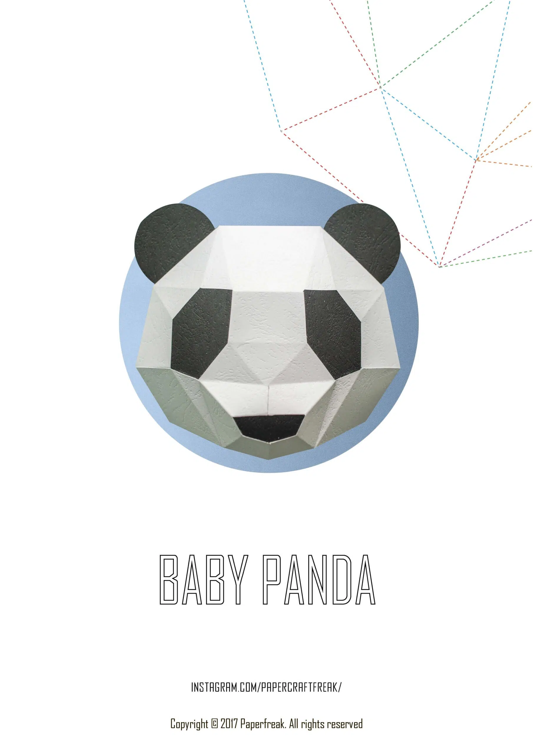 Pakket 3D dierenbaby’s in origami, weergave 14
