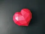 Papieren hartvormige doos origami, weergave 7