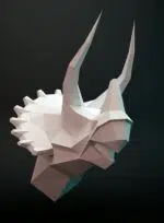 Dinosaurs papercraft 3D, weergave 2
