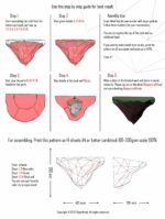 Papercraft fox on rock in 3D origami