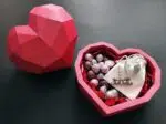 Papieren hartvormige doos origami, weergave 8