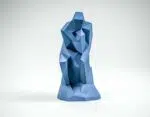 Papercraft do Pensador em origami