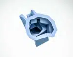 Papercraft do Pensador em origami