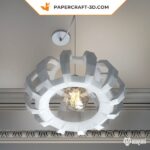 Papercraft d'abat-jour ECO en origami