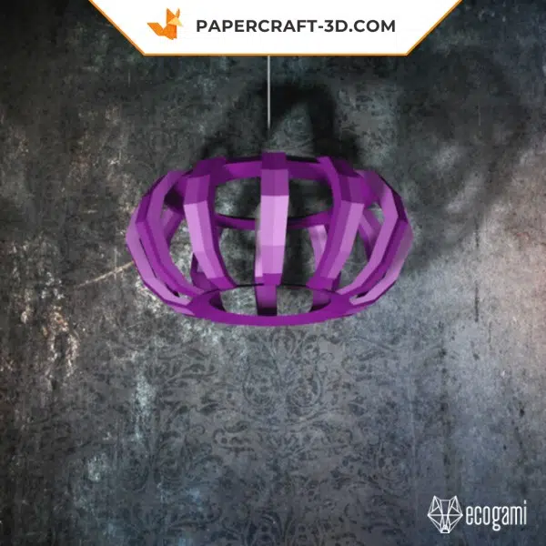 Abat-jour ECO : modèle DIY en papier pour une décoration lumineuse et écologique, weergave 2