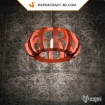 Papercraft d'abat-jour ECO en origami