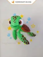 Bébé tortue samy de Némo, weergave 4