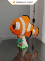 Papercraft de bébé Nemo en origami