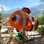 Papercraft de bébé Nemo en origami
