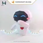 Eve papercraft 3D adorable