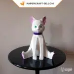 Papercraft 3d chaton
