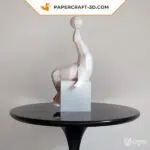 Papercraft 3d otarie, weergave 6