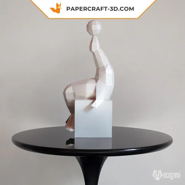 Papercraft 3d otarie, weergave 6