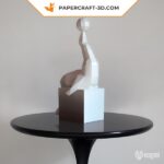 Papercraft von Seelöwe in 3D-Origami