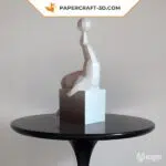 Papercraft 3d otarie, weergave 3
