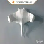 Papercraft 3d raie manta