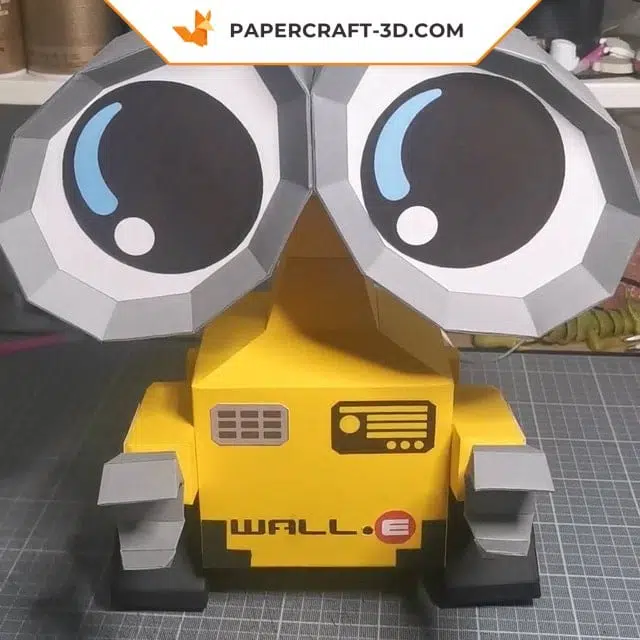 Wall.e papercraft 3D adorable, weergave 2