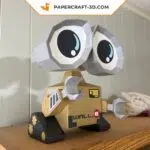 Wall.e papercraft 3D adorable