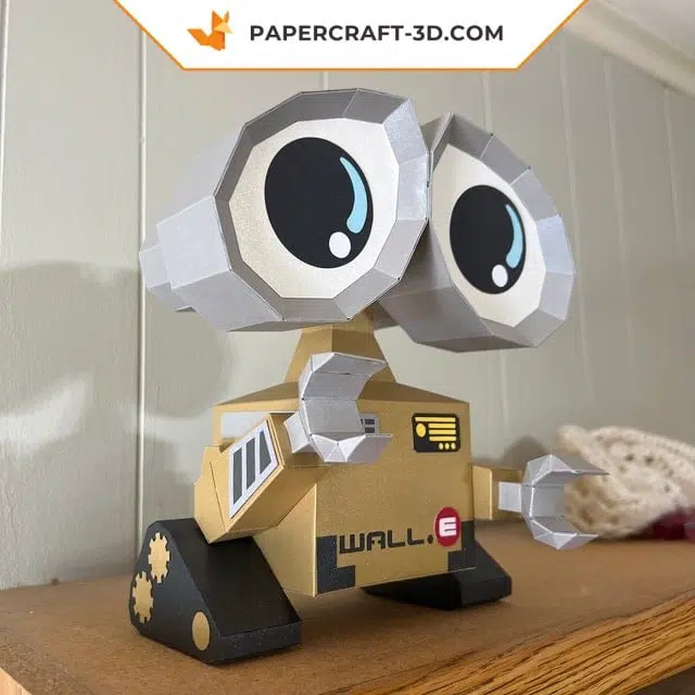 Papercraft Wall.e als 3D-Origami