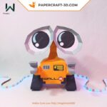Papercraft Wall.e en origami 3D