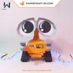 Wall.e papercraft 3D adorable, weergave 11