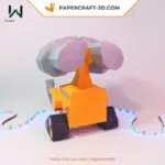 Wall.e papercraft 3D adorable, weergave 8