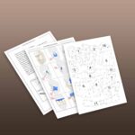 Papercraft di maschera maschile in origami 3D