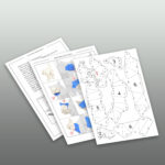 Papercraft de chat en origami