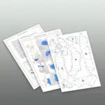 3D-papercraft van een kat met ronde rug, weergave 7