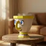 Papercraft Mevrouw Samovar en Zip in 3D-origami, weergave 4