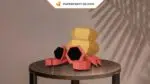 Papercraft bernard l’hermite en origami 3D, weergave 2