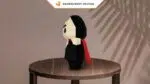 Papercraft Dracula et chauve-souris en origami 3D, weergave 3