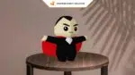 Papercraft Dracula et chauve-souris en origami 3D, weergave 6