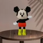 Papercraft de Mickey en origami