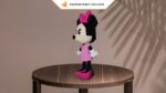Papercraft da Minnie em origami 3D