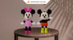 Papercraft da Minnie em origami 3D