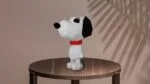 Papercraft di Snoopy in origami 3D, modello 3D