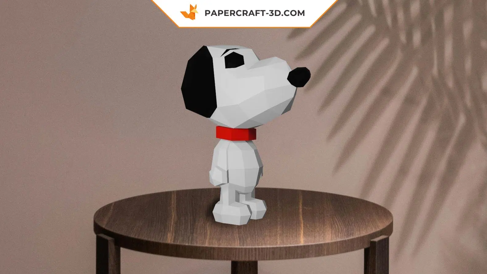 Papercraft of Snoopy in 3D origami Papercraft of Snoopy in 3D origami