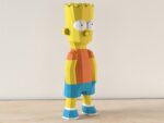 Papercraft Bart Simpson en origami 3D